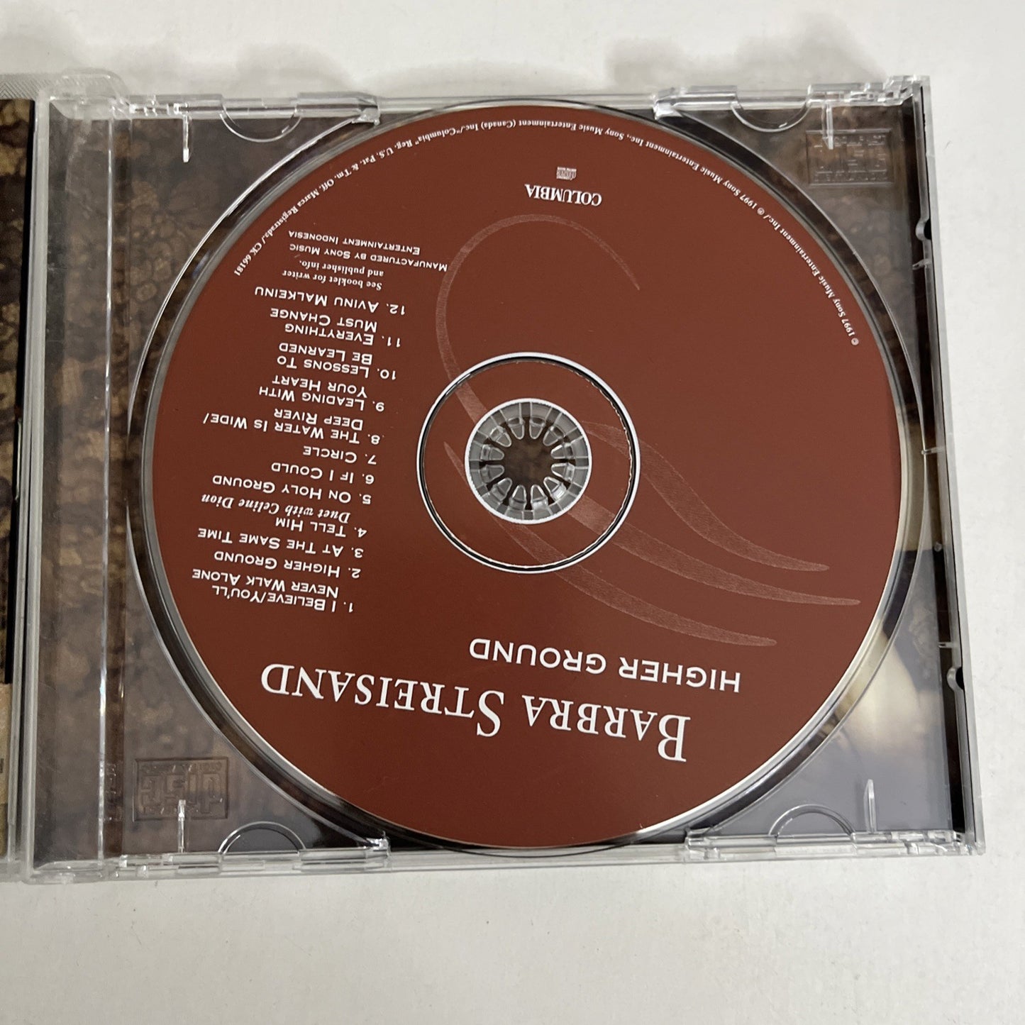 Barbra Streisand – Higher Ground (CD, 1997) US CK 66181