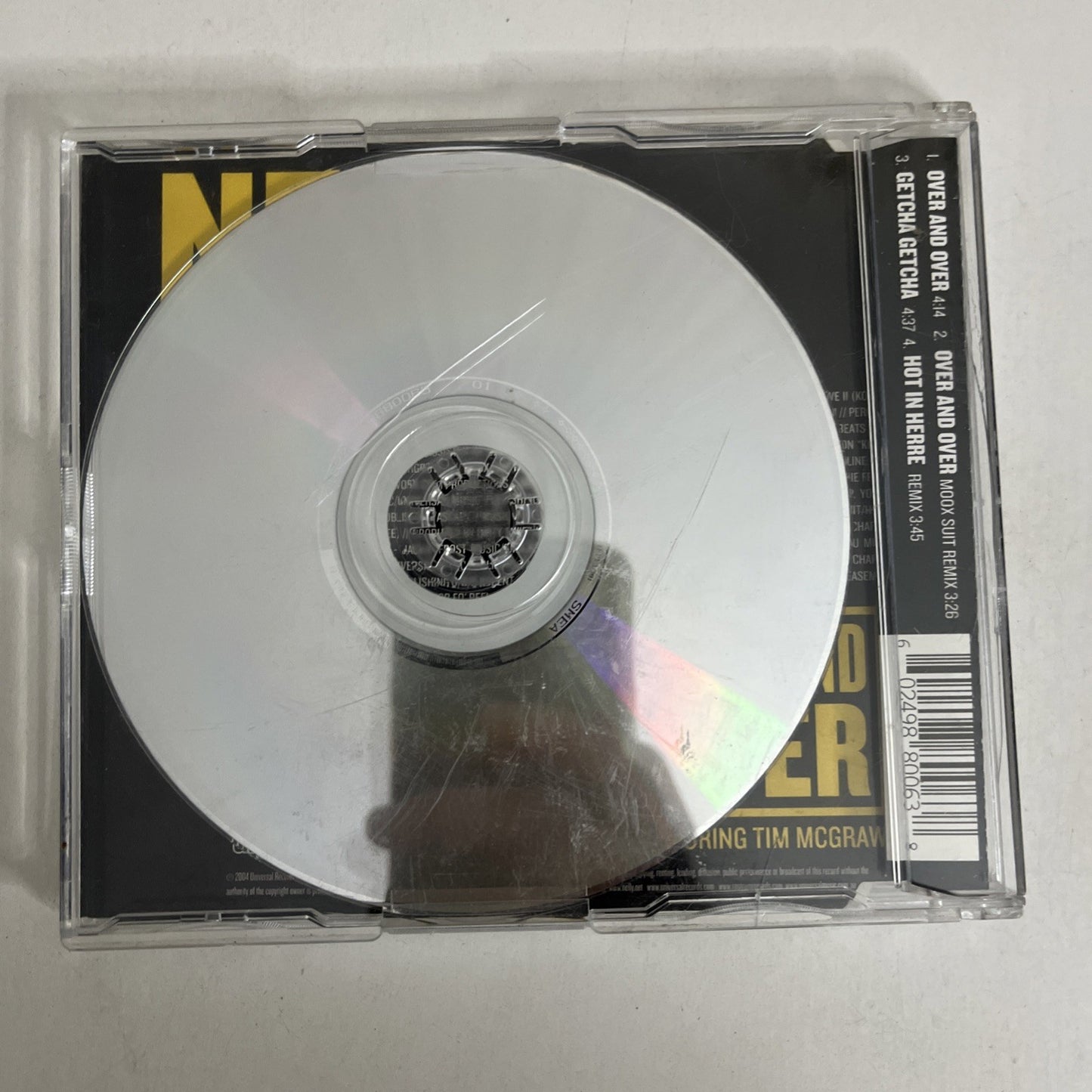 Nelly – Over And Over (CD, 2004) Australia 9880063