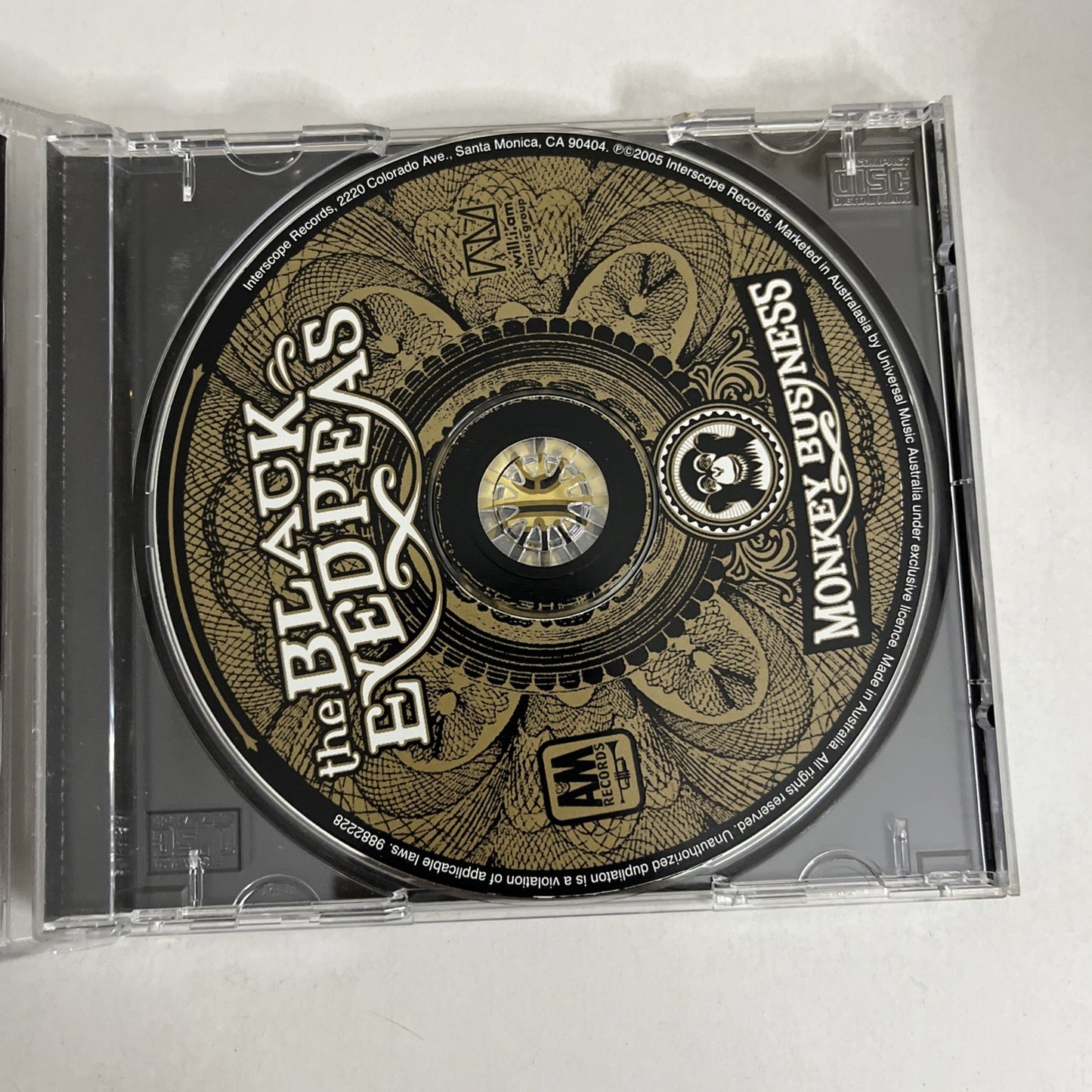 Black Eyed Peas – Monkey Business (CD, 2005) Australasia 9882228