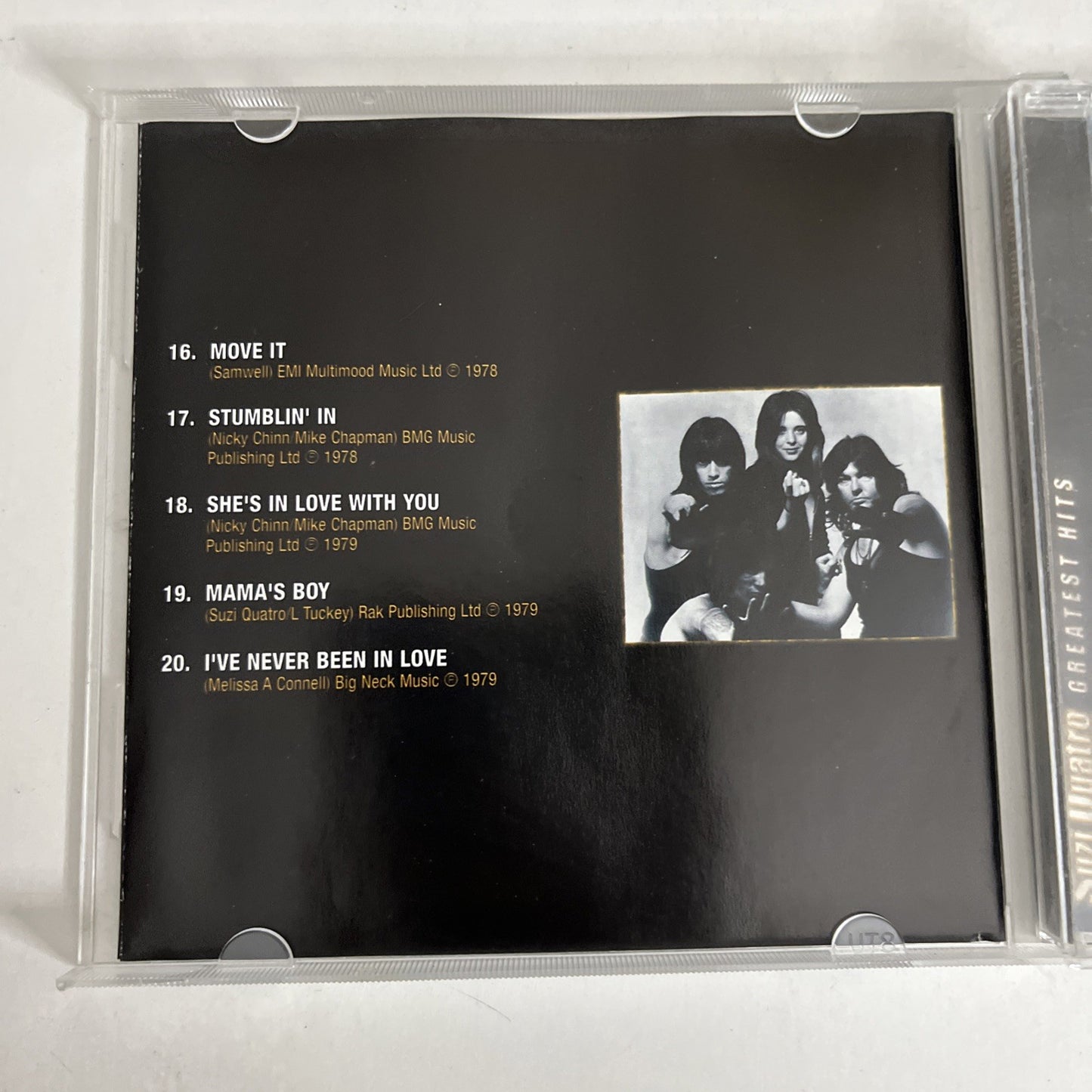 Suzi Quatro – Greatest Hits (CD, 2002) Australia 72434 99506 2 7