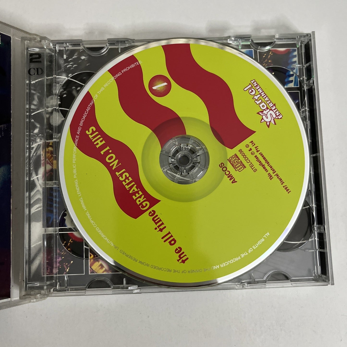 The All Time Greatest No.1 Hits (CD, 1997) 2-Disc Australia STELCD0038