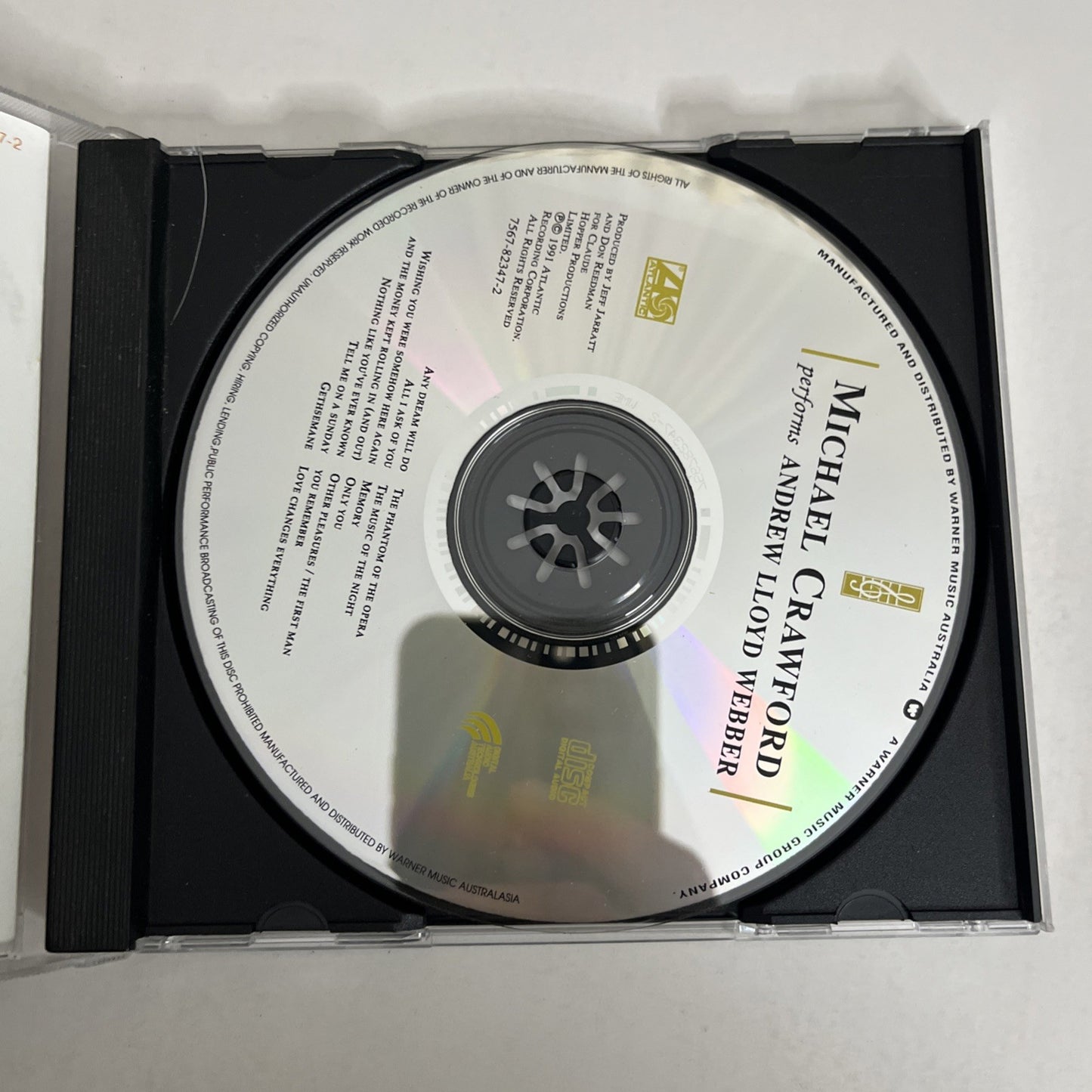 Michael Crawford Performs Andrew Lloyd Webber (CD, 1991)