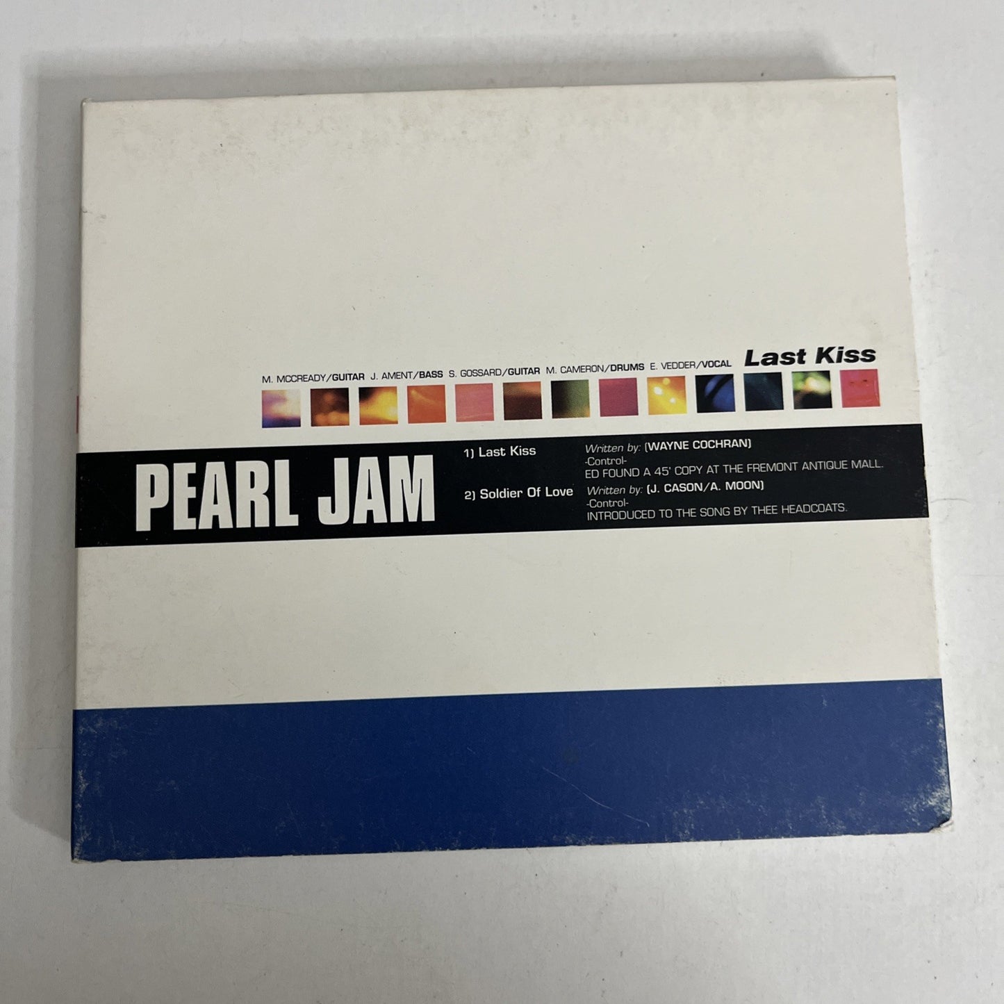 Pearl Jam – Last Kiss (CD, 1999) Australia  Digipak 667506 2