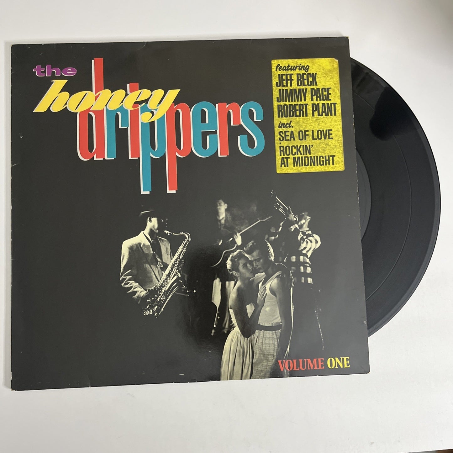 The Honeydrippers – Volume One (Vinyl, 1984) US 90220-1-B