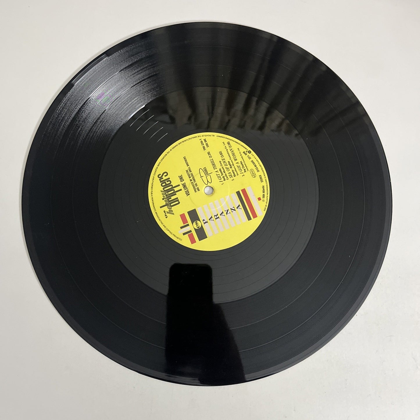 The Honeydrippers – Volume One (Vinyl, 1984) US 90220-1-B