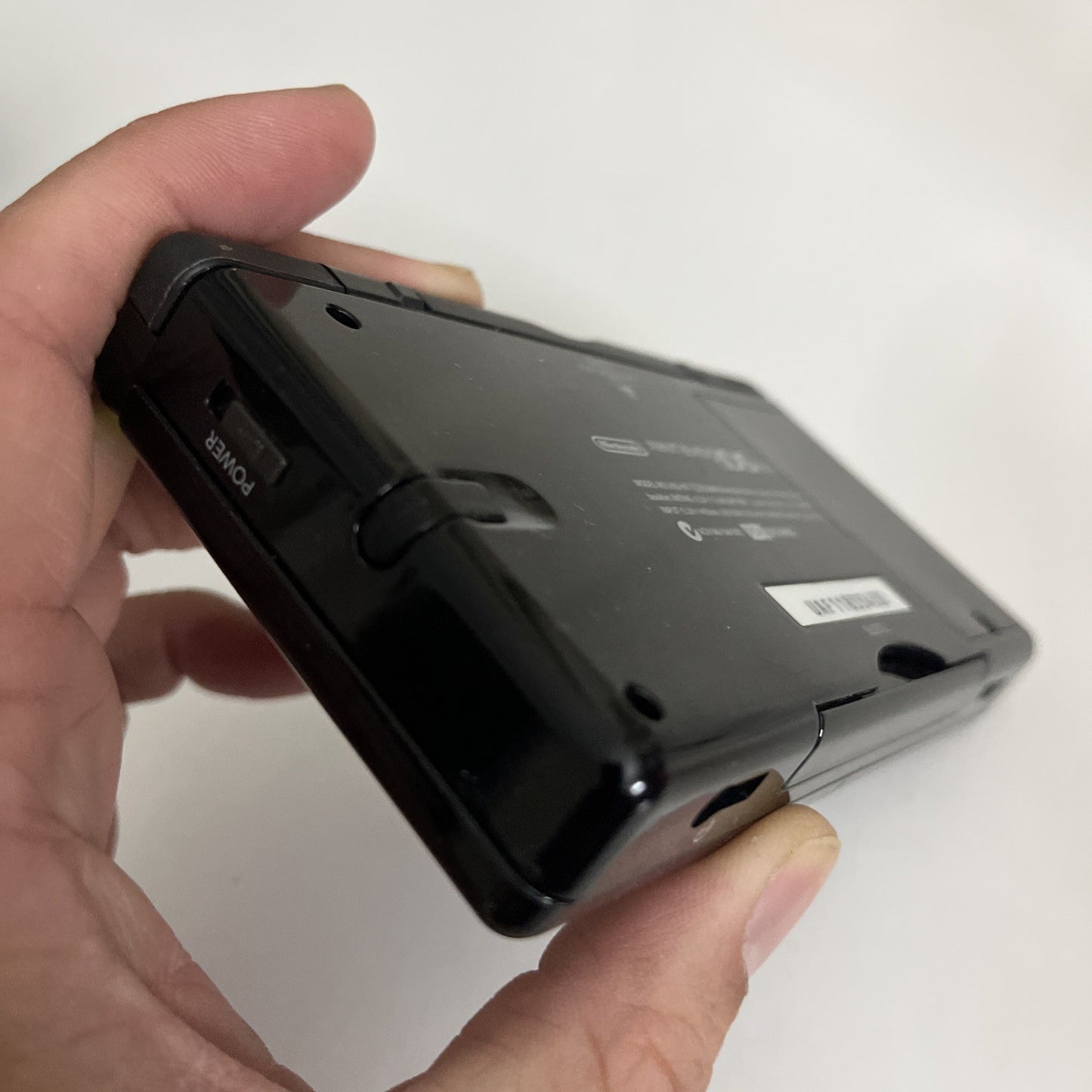Nintendo DS Lite Onyx Black Handheld Console With Charger USG-001