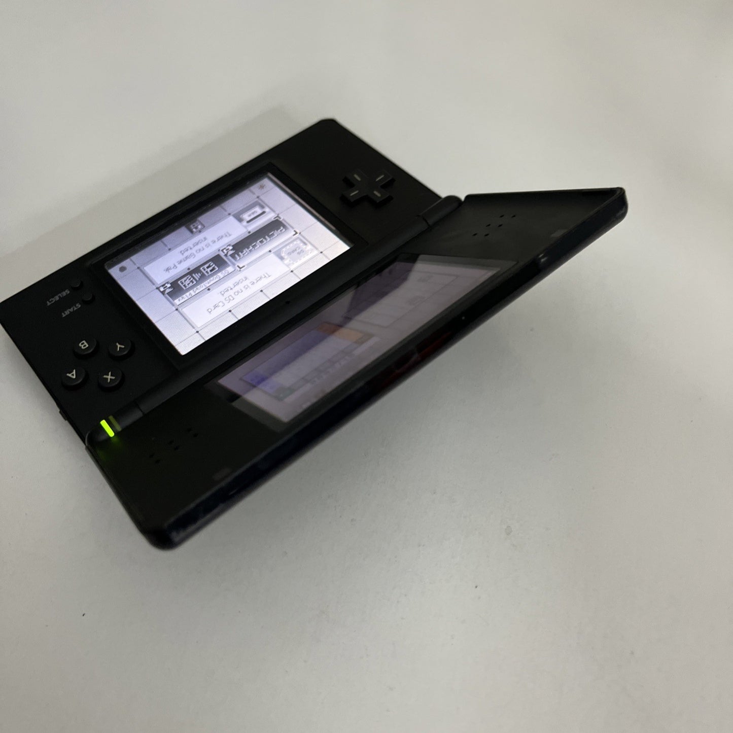 Nintendo DS Lite Onyx Black Handheld Console With Charger USG-001