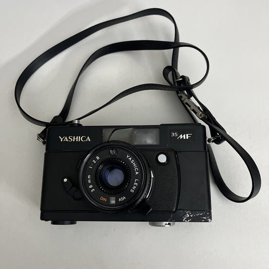 Yashica 35MF 35mm Film Camera *For Parts Corroded Battery Compartment