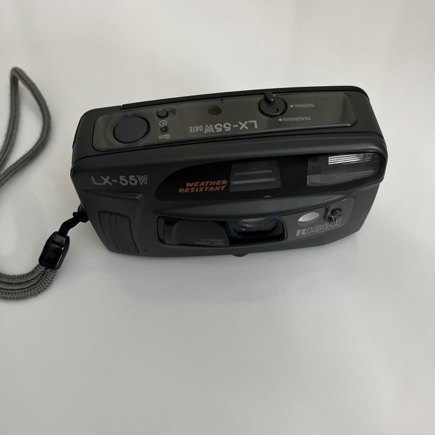 Ricoh LX-55W Film Camera *For Parts Or Repair Doesn't Turn On