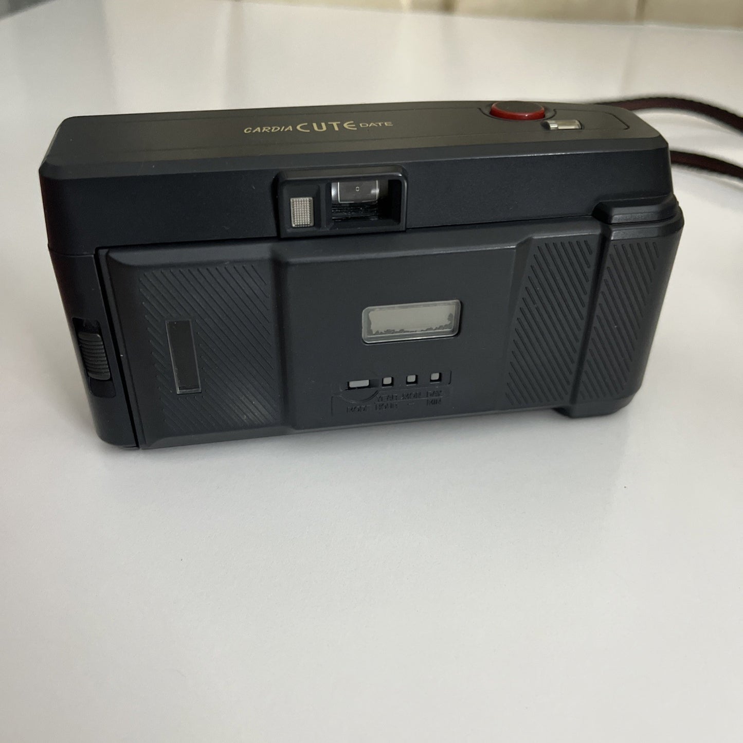 Fuji Cardia Cute Date Point & Shoot 35mm Film Camera with Flash *Film Door Open