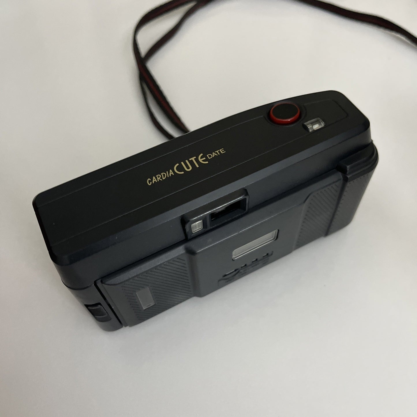 Fuji Cardia Cute Date Point & Shoot 35mm Film Camera with Flash *Film Door Open