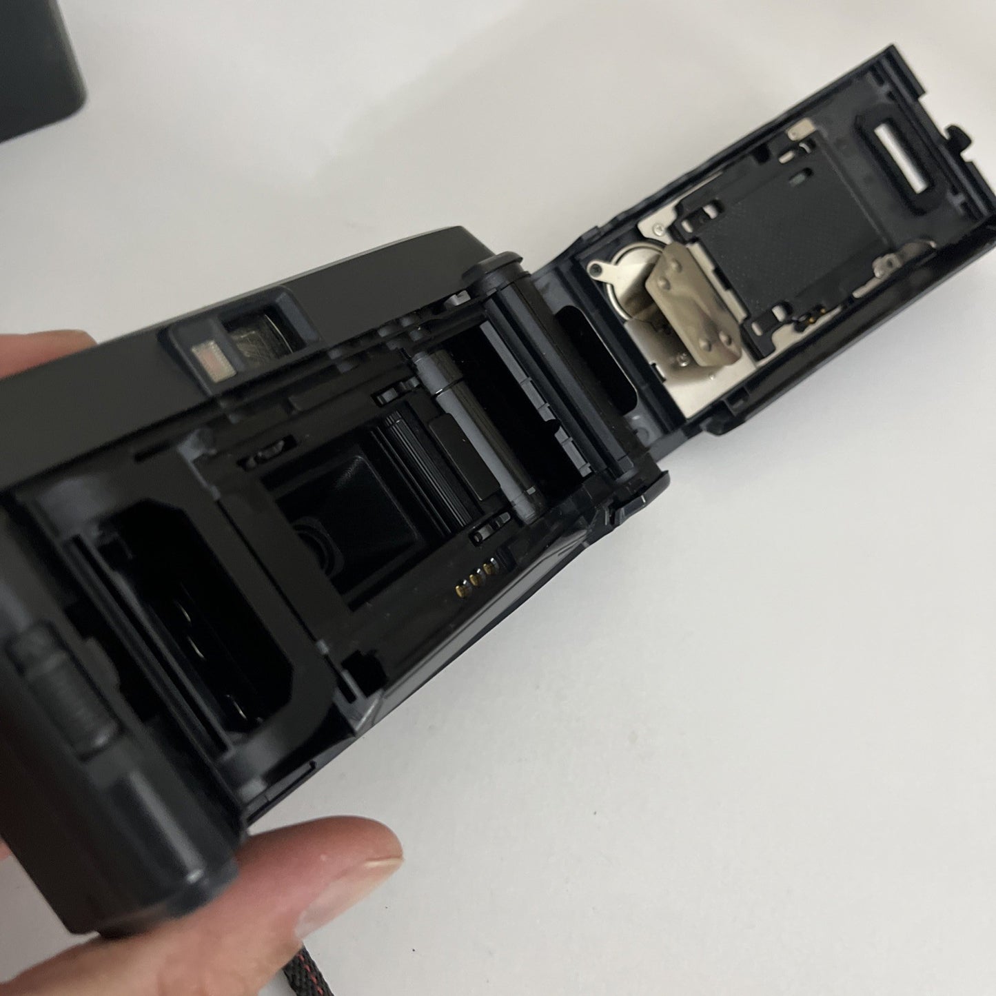 Fuji Cardia Cute Date Point & Shoot 35mm Film Camera with Flash *Film Door Open