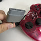 Hori PlayStation PS2 PS1 Analog Sindou Fighting Controller Red Clear