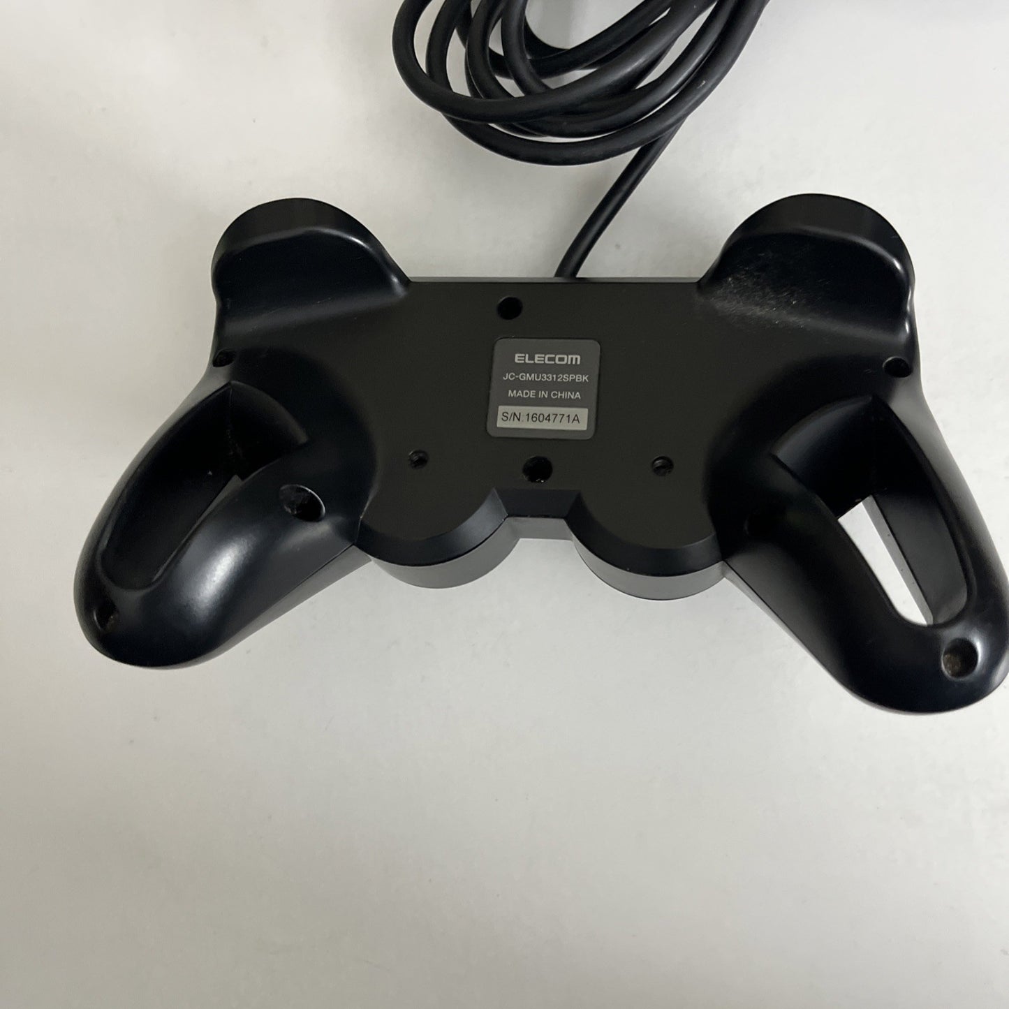 Elecom PlayStation PS3 PC Controller Autofire Wired USB JC-GMU3312SPBK