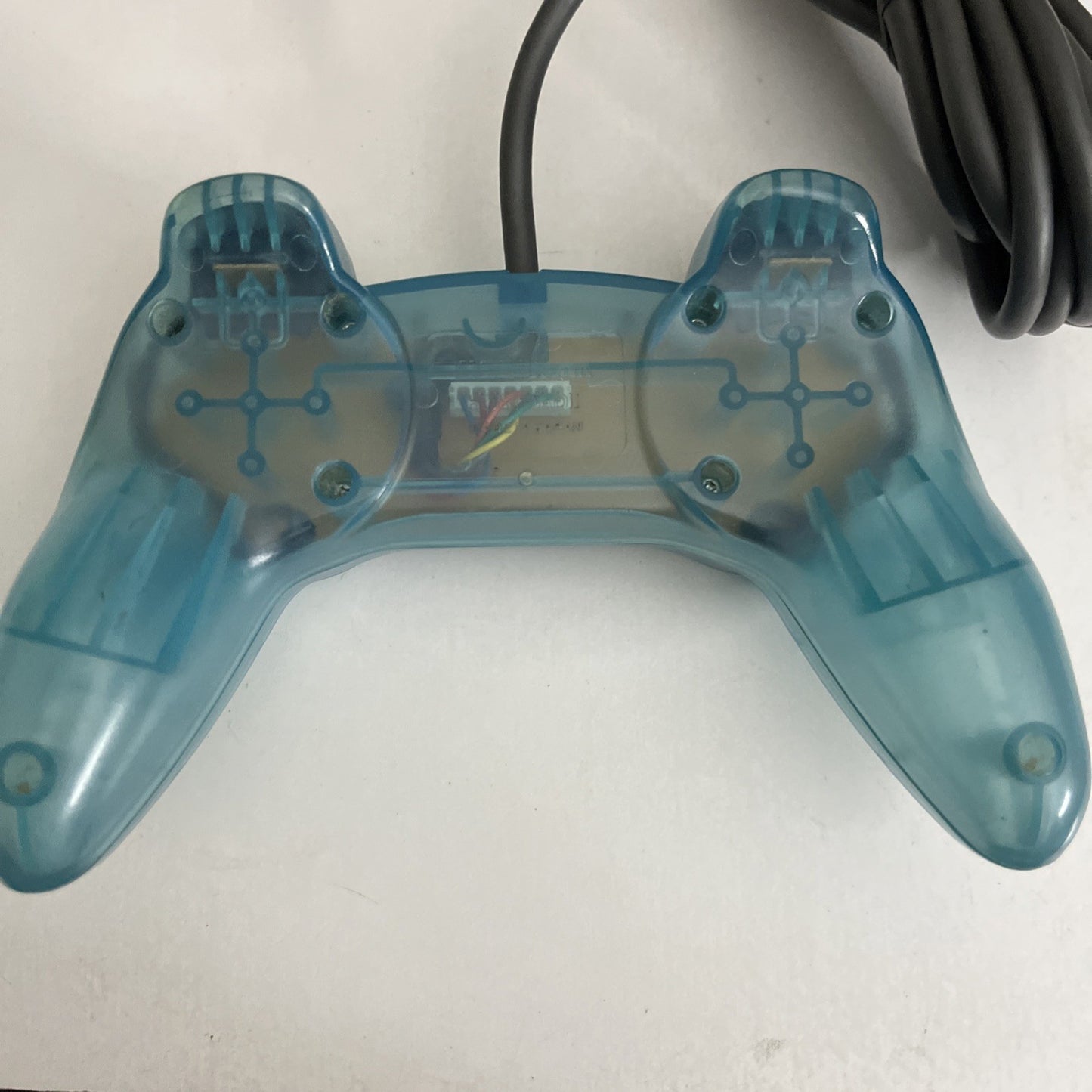 Hori Horipad II Sony PlayStation PS1 Controller Clear Blue