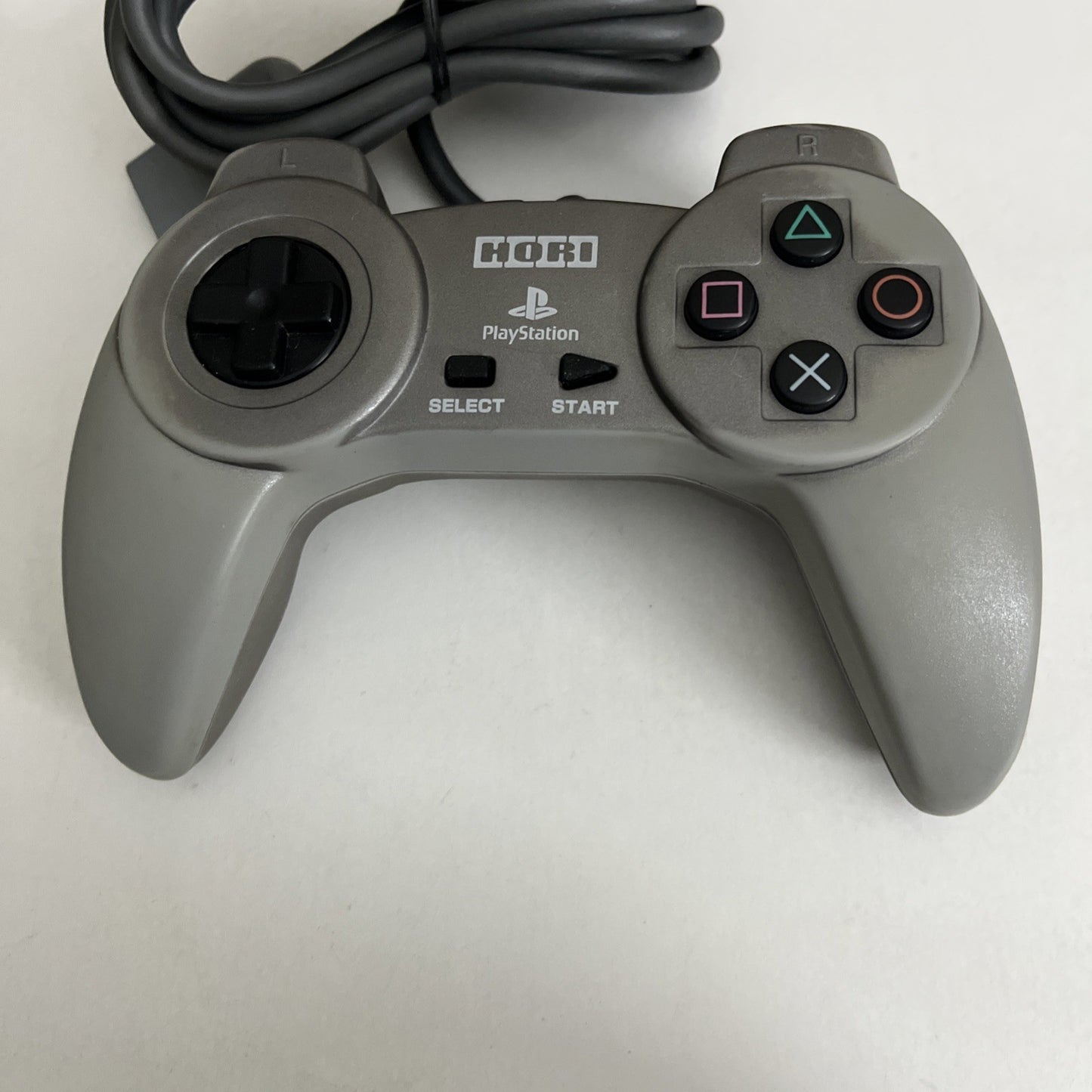 Hori Horipad II Sony PlayStation PS1 Controller Gamepad Grey