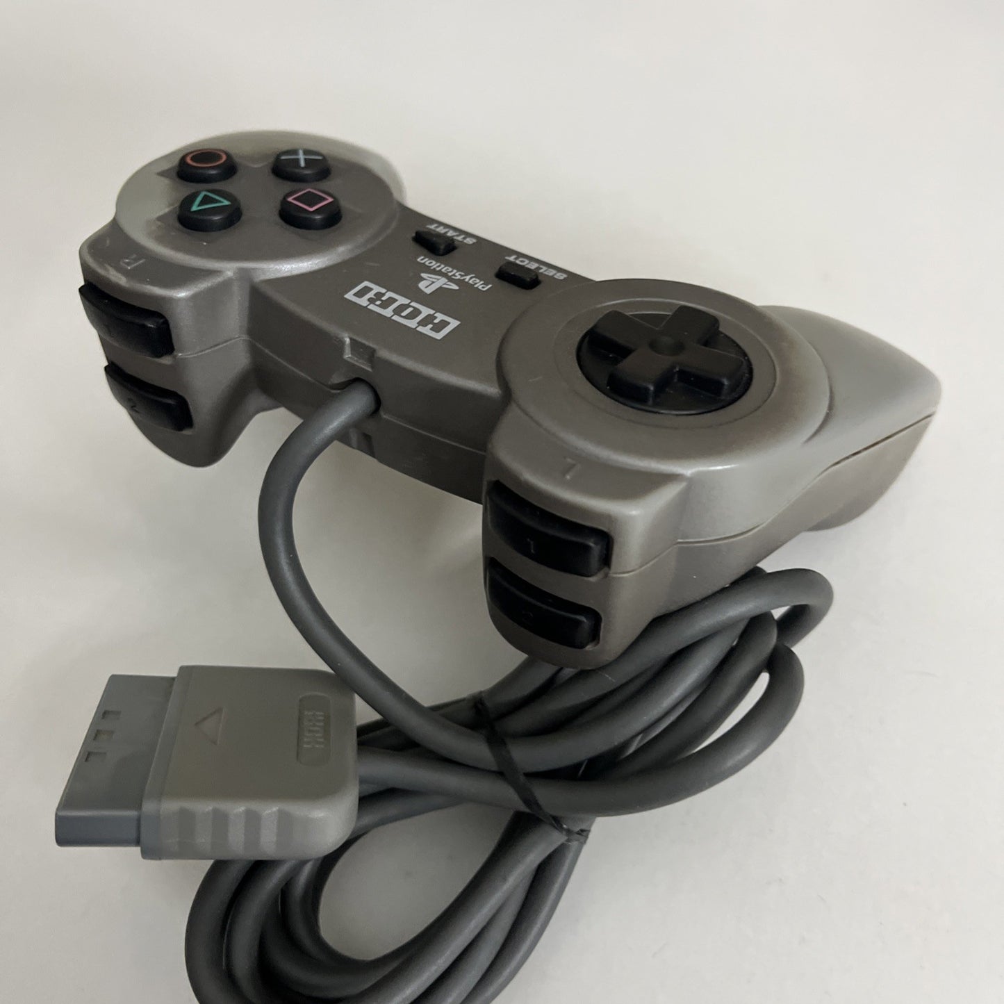 Hori Horipad II Sony PlayStation PS1 Controller Gamepad Grey