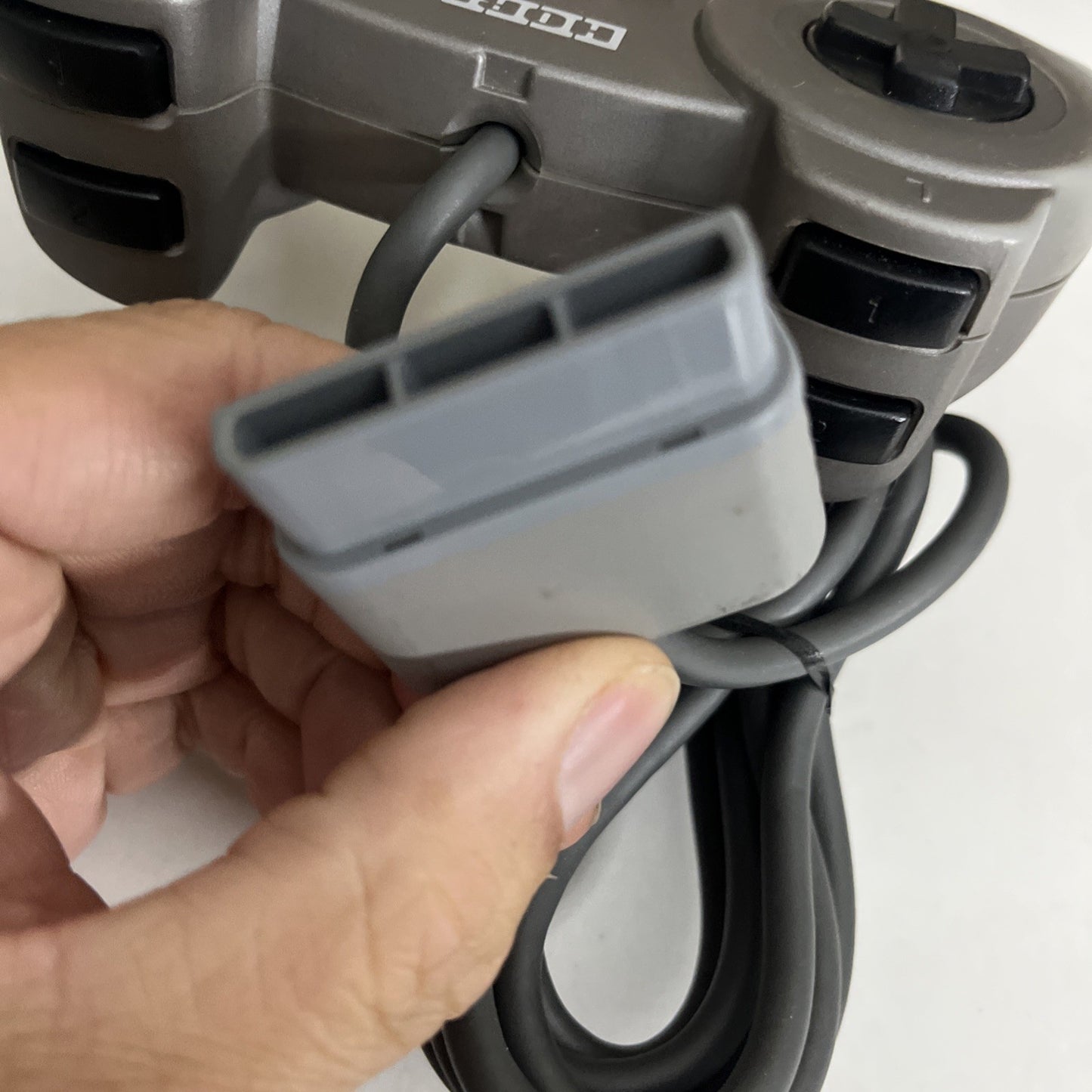 Hori Horipad II Sony PlayStation PS1 Controller Gamepad Grey