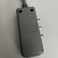 Official Genuine Sony PlayStation AV Multi Out Adapter SCPH-1100 For PS1 PS2 PS3