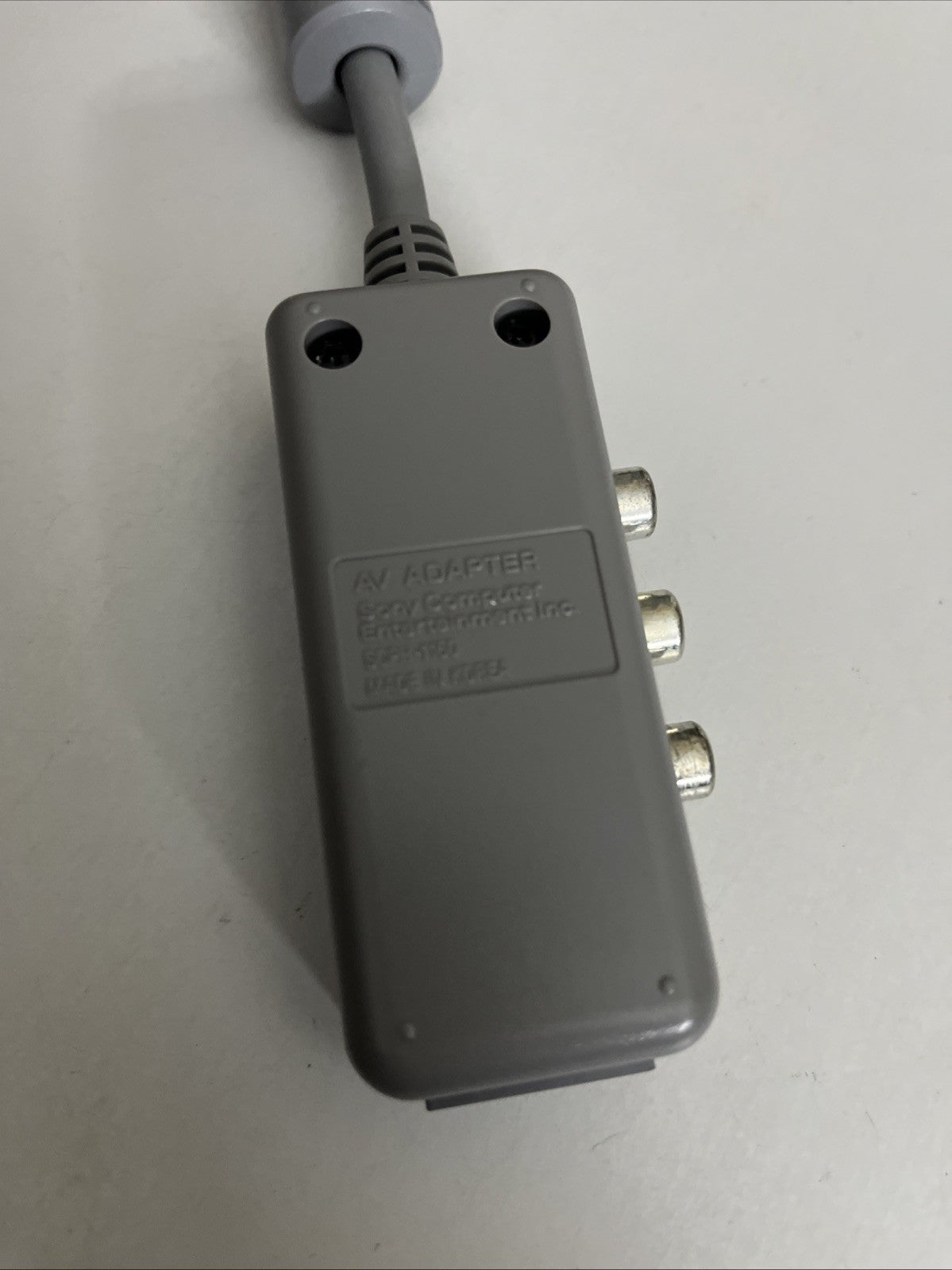 Official Genuine Sony PlayStation AV Multi Out Adapter SCPH-1100 For PS1 PS2 PS3