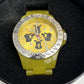 Official Pikachu Pokemon Wristwatch Yellow Analog Watch 1025009  NEW