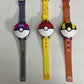 3x Official Pokemon Watches Miraidon, Pikachu, Skeledirge For Kids