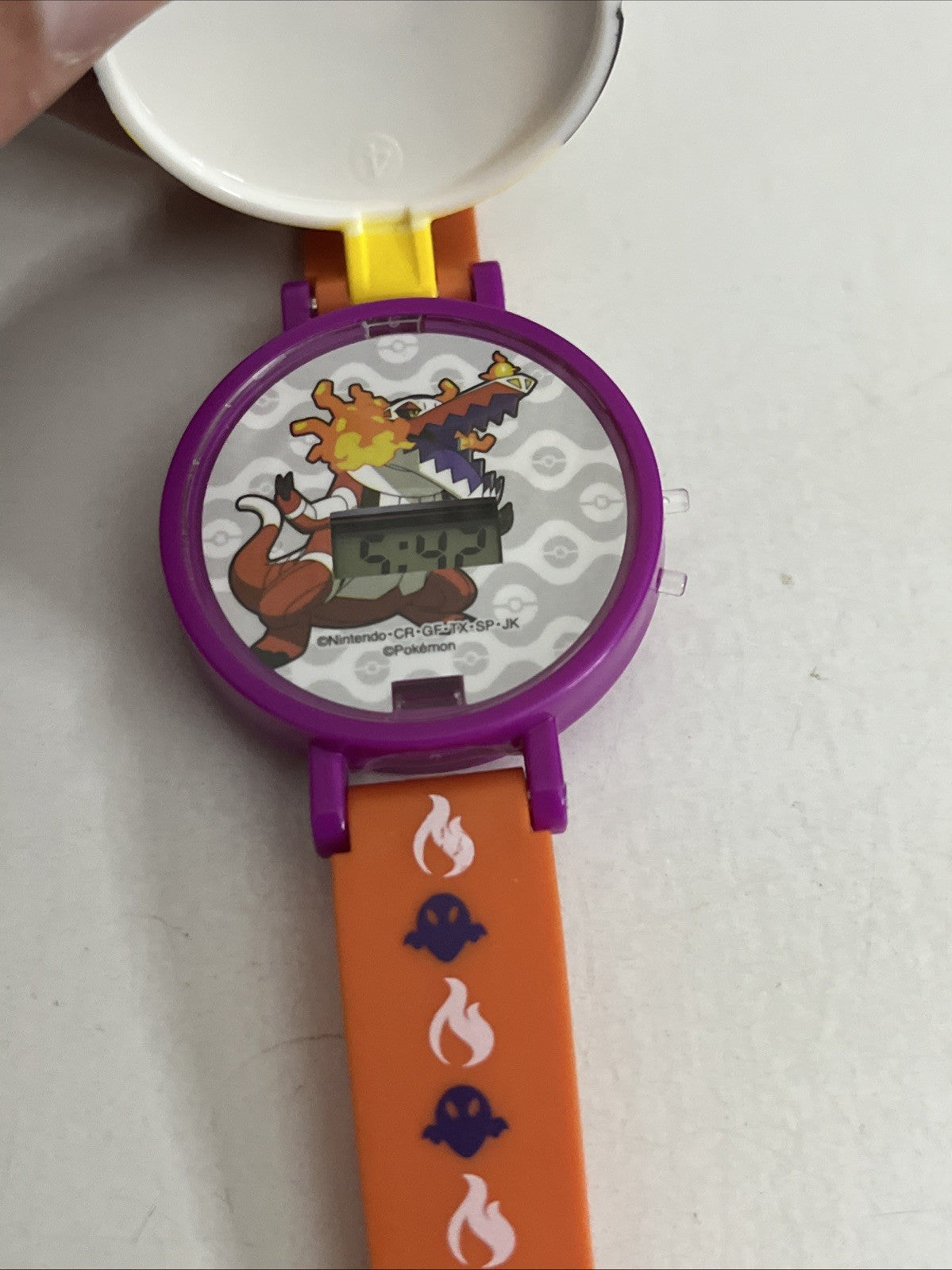 3x Official Pokemon Watches Miraidon, Pikachu, Skeledirge For Kids