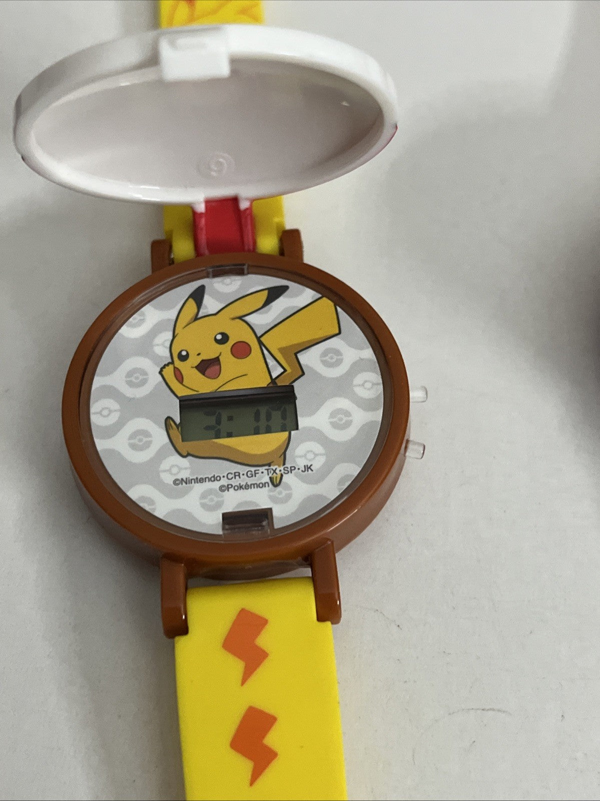 3x Official Pokemon Watches Miraidon, Pikachu, Skeledirge For Kids