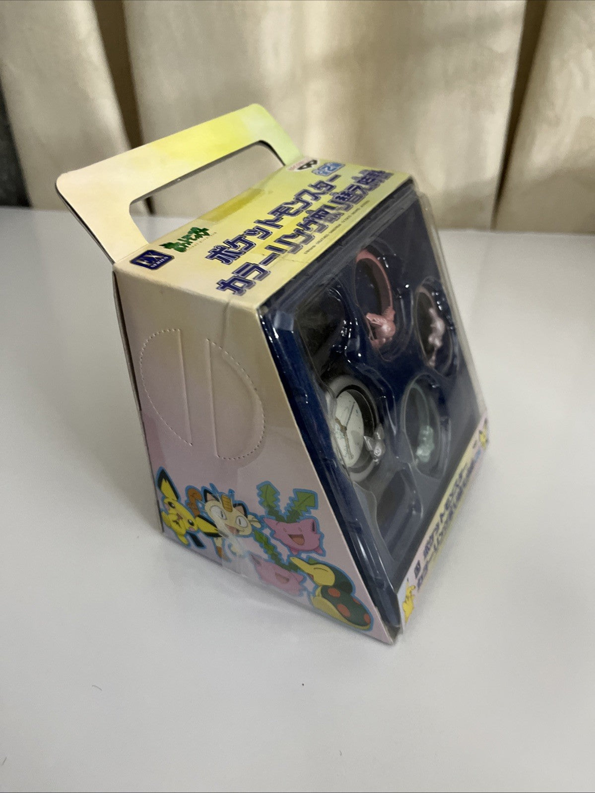 Banpresto Pokemon Color Ring Watch 2001 Interchangeable Faces Japan 71504 NEW