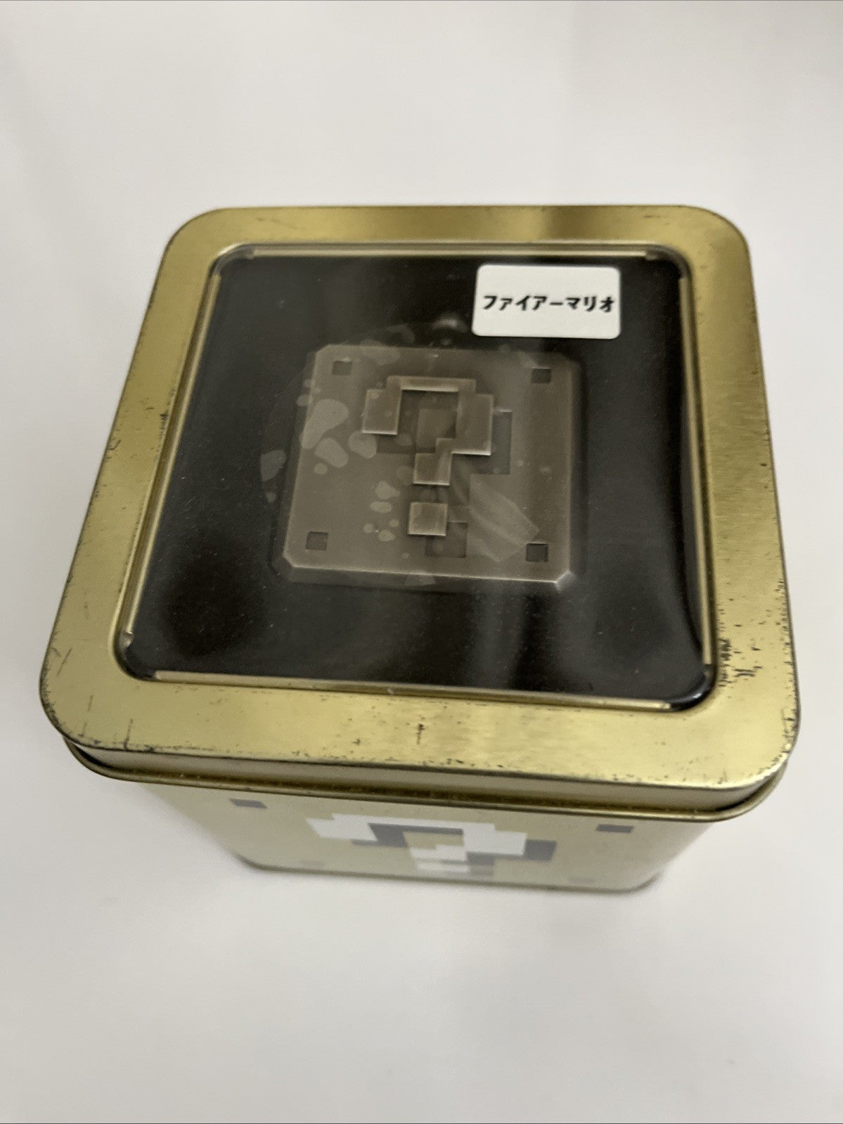 Official Genuine Nintendo Super Mario Bros Fire Block Pocket Watch