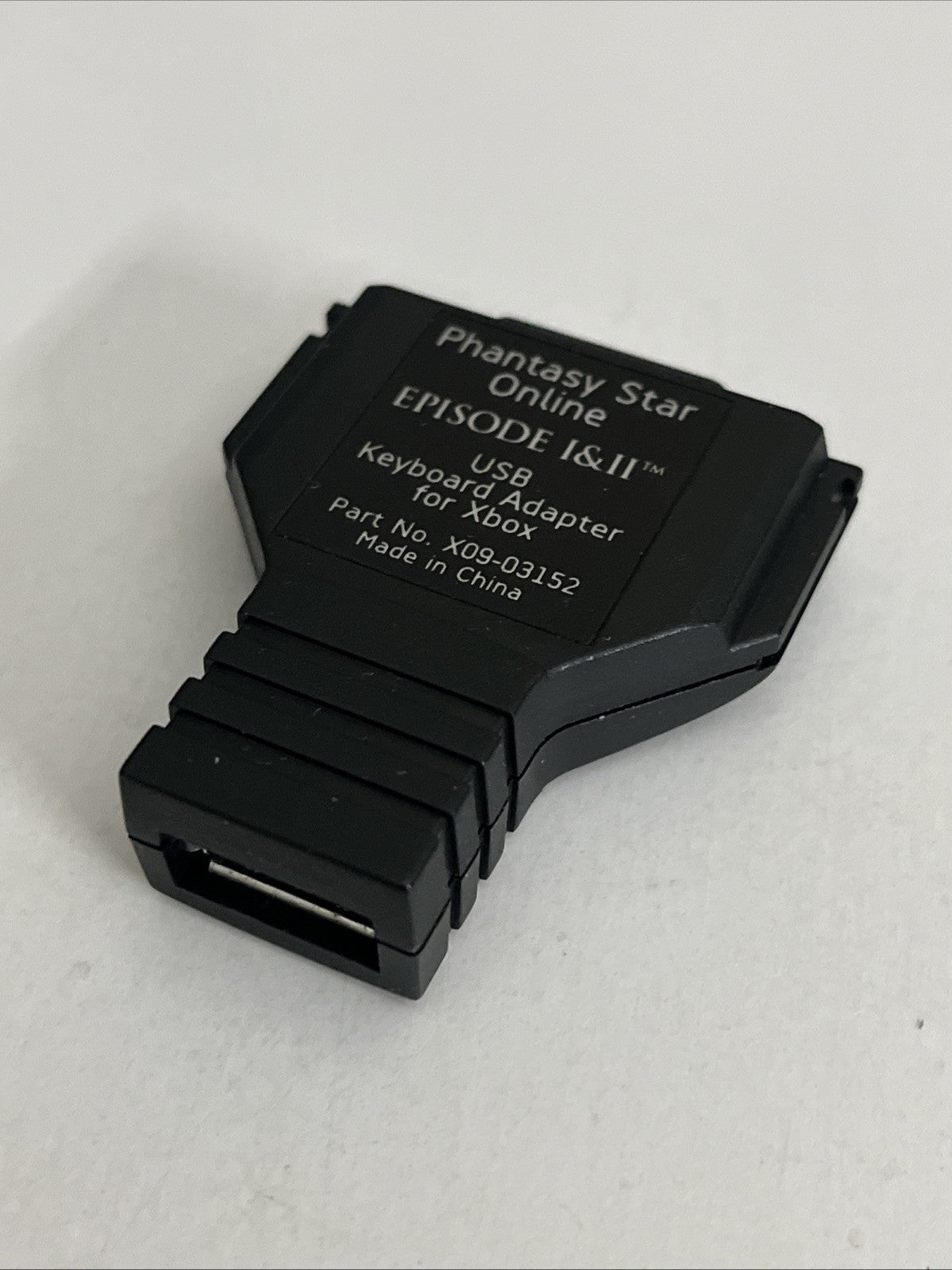 Phantasy Star Online Episode I&II USB Keyboard Adapter XBOX Original X09-03152