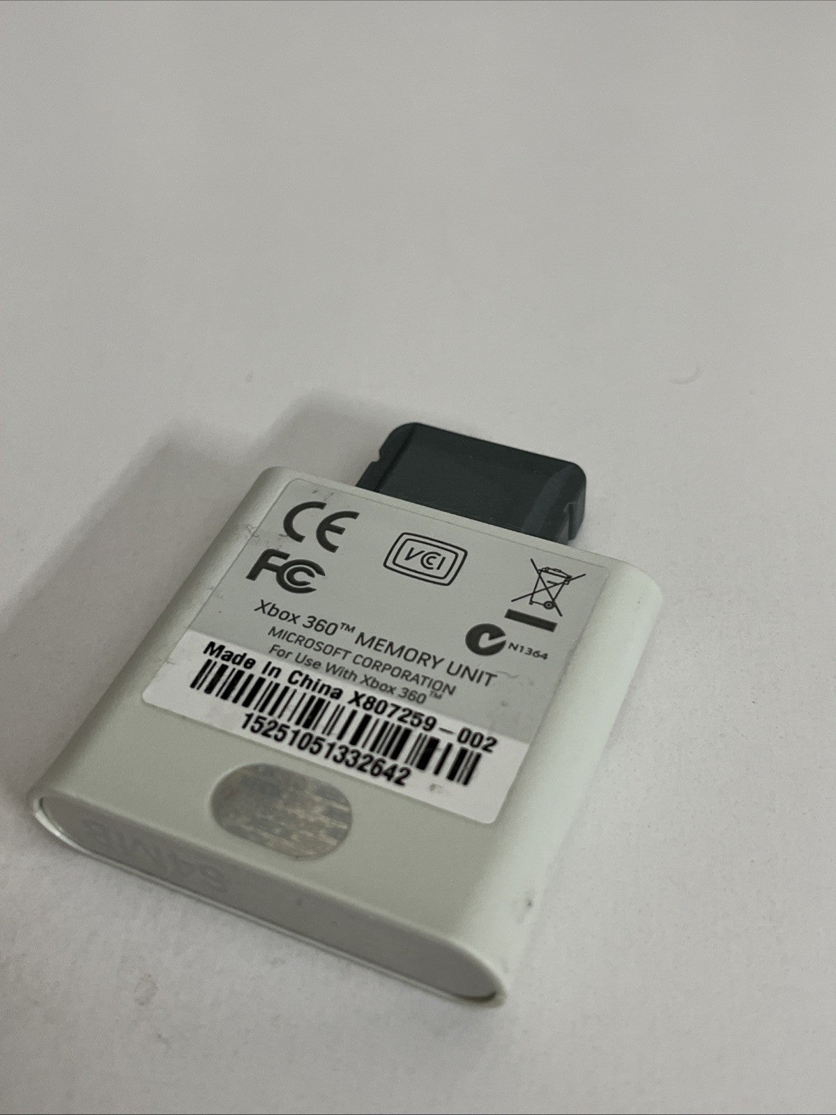 Official Microsoft XBOX 360 64MB Memory Card X807259-002