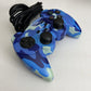 Hori Sony PlayStation Analog Sindou Pad 2 PS2 PS1 Controller Camo Blue