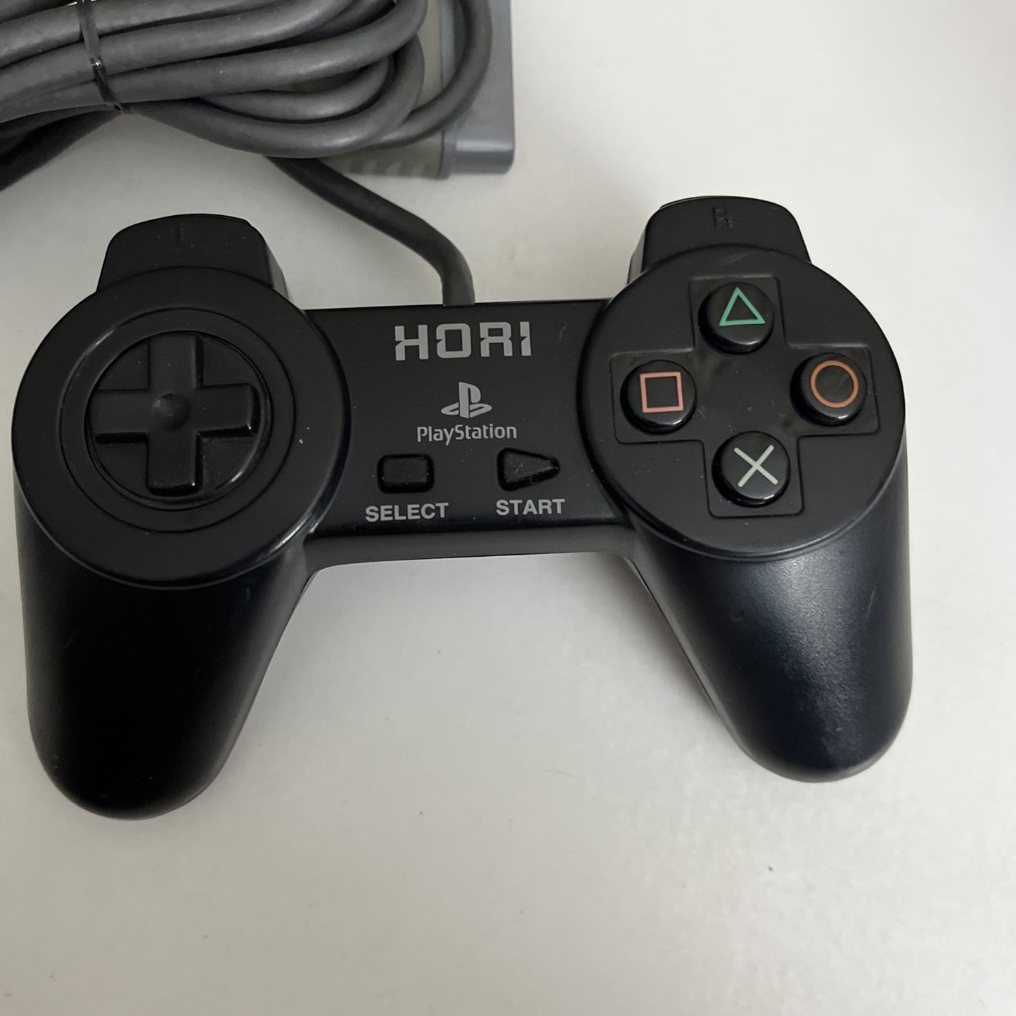 Hori PS1 Sony PlayStation Controller Gamepad Black SLPH 00030