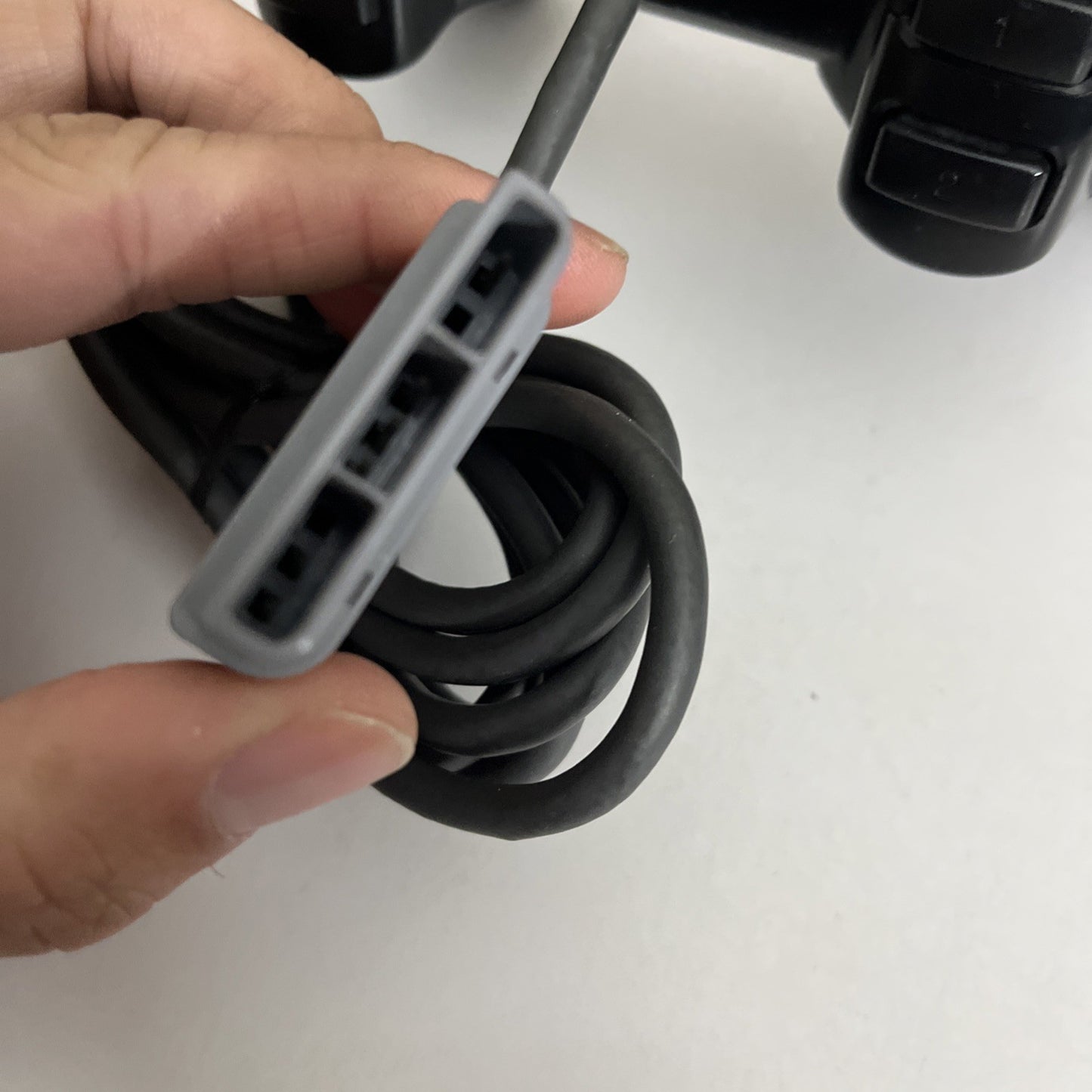 Hori PS1 Sony PlayStation Controller Gamepad Black SLPH 00030