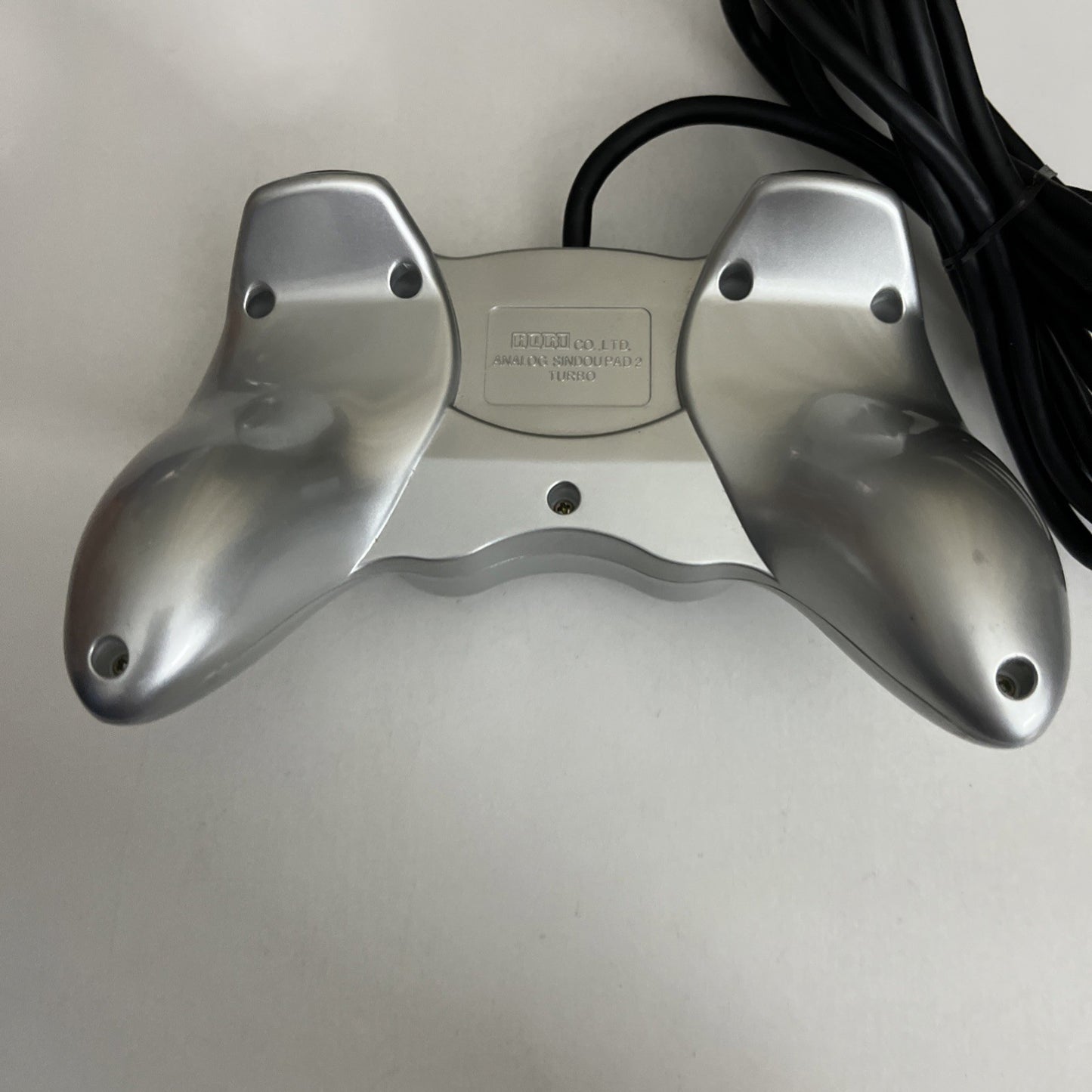 Hori Sony PlayStation Analog Sindou Pad 2 Turbo Controller Silver PS2 PS1