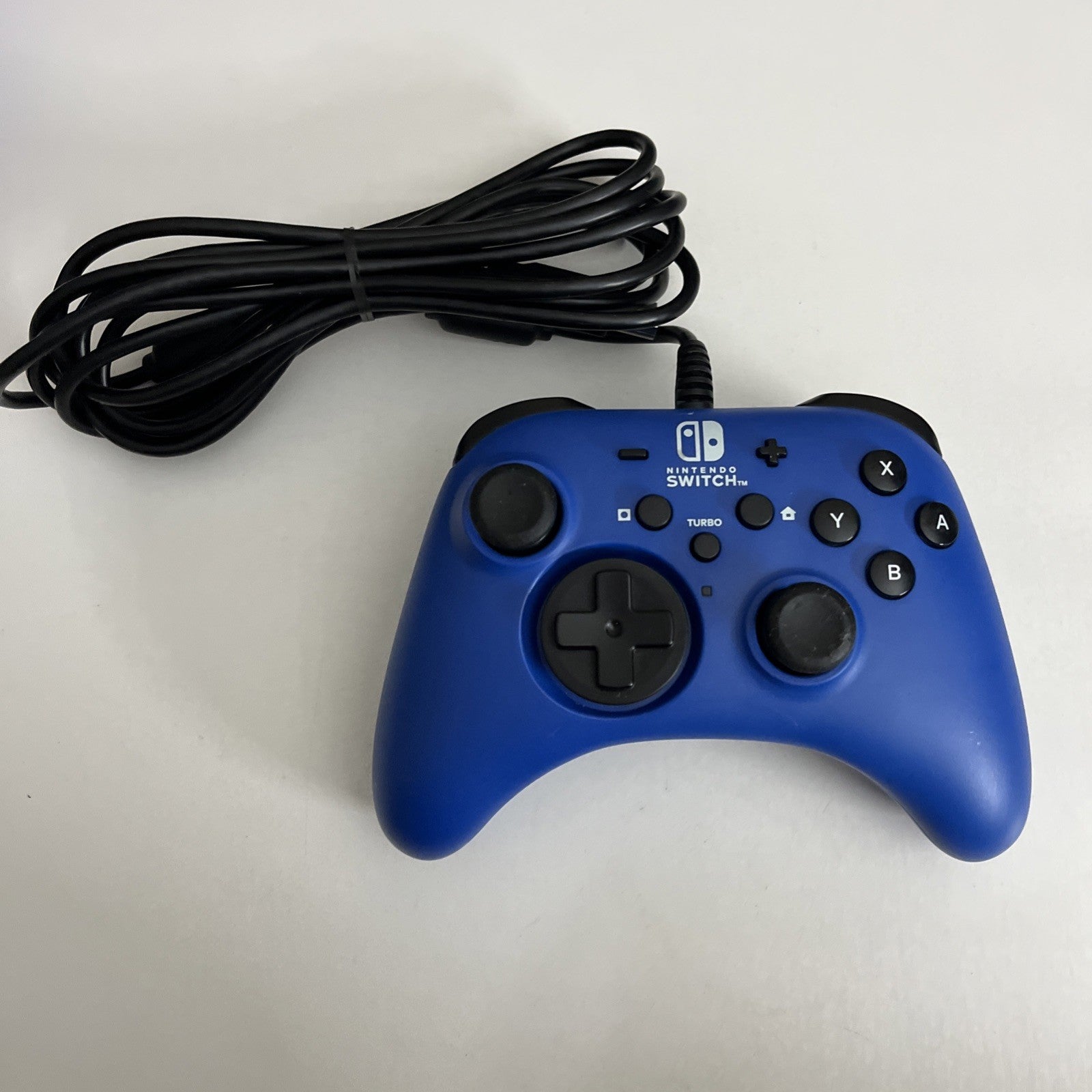 Hori Nintendo Switch Pro Controller NSW-155 Blue Turbo Rapid Fire