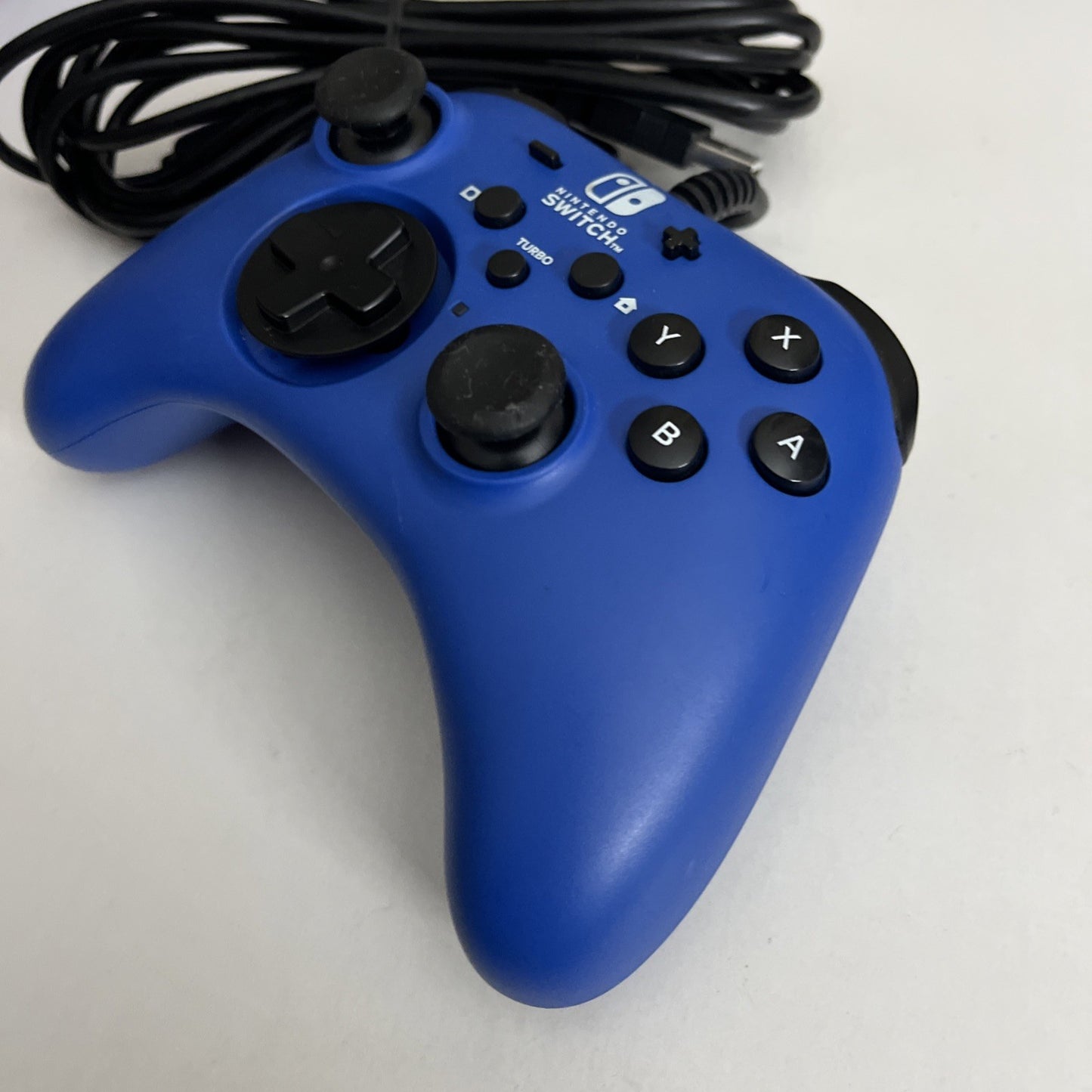 Hori Nintendo Switch Pro Controller NSW-155 Blue Turbo Rapid Fire Switch 1 & 2