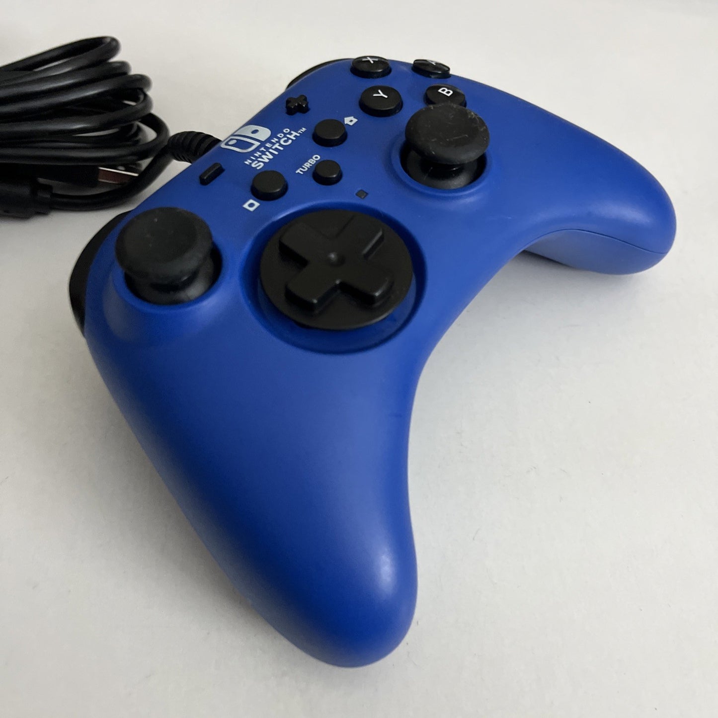 Hori Nintendo Switch Pro Controller NSW-155 Blue Turbo Rapid Fire Switch 1 & 2