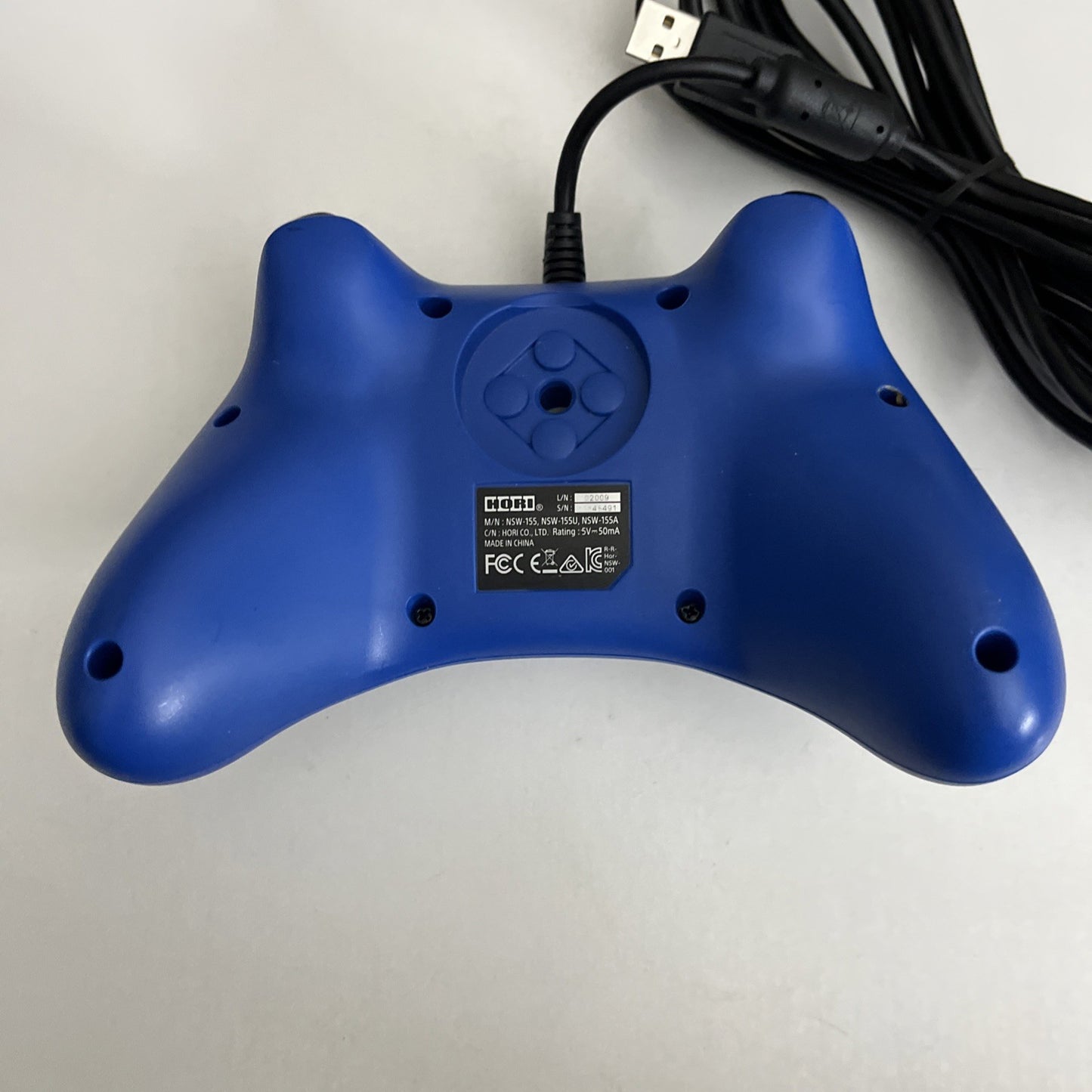 Hori Nintendo Switch Pro Controller NSW-155 Blue Turbo Rapid Fire Switch 1 & 2