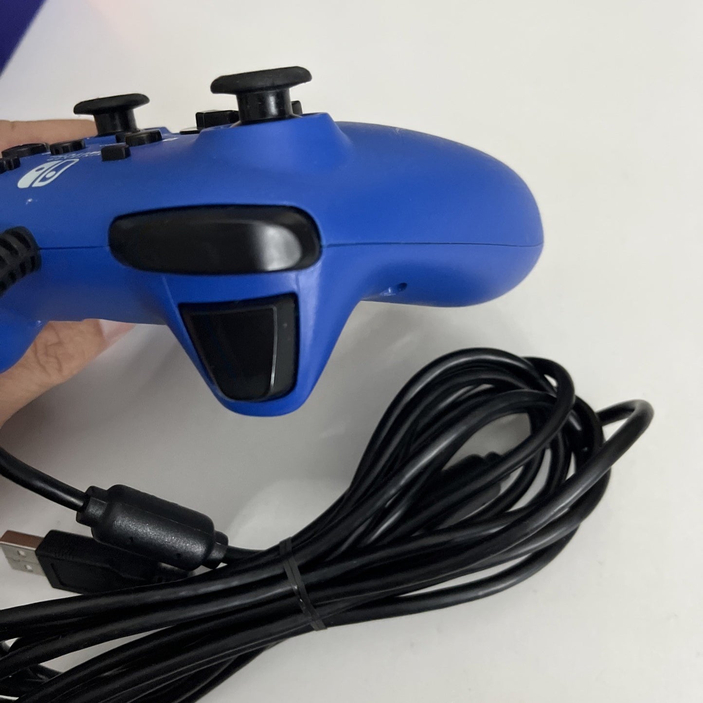 Hori Nintendo Switch Pro Controller NSW-155 Blue Turbo Rapid Fire Switch 1 & 2