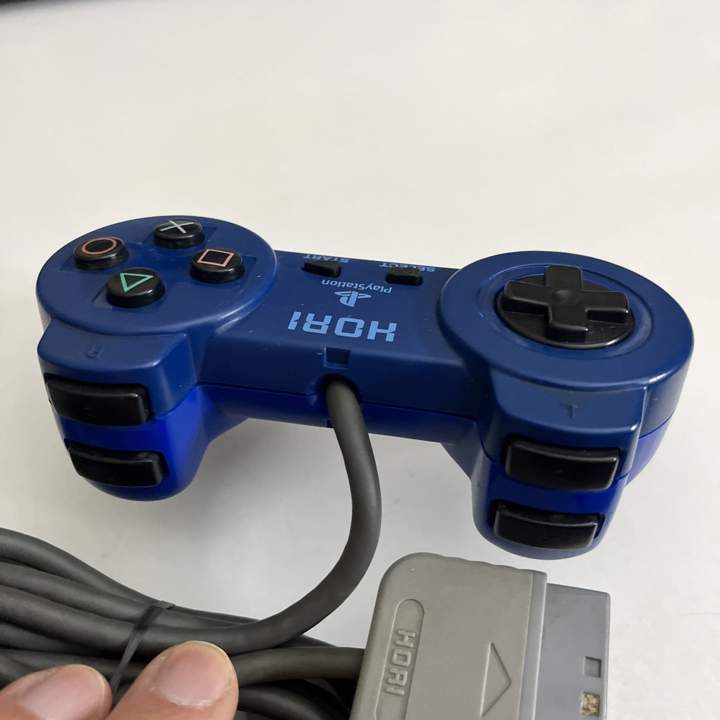 PS1 Hori Horipad Sony PlayStation Controller Gamepad PS Blue SLPH 00033
