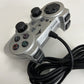 Fujiwork Analog Rensya PS2 Controller Silver With Turbo Rapid Fire