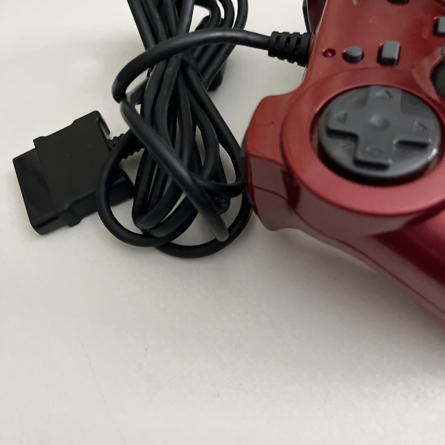Fujiwork Rensya PS2 PlayStation Controller Red Turbo