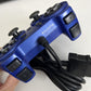 Fujiwork Rensya PS2 PlayStation Controller Turbo Function Blue