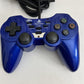 Fuijiwork PS2 PlayStation Controller Turbo Function Precise Analog Control Blue
