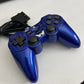 Fuijiwork PS2 PlayStation Controller Turbo Function Precise Analog Control Blue