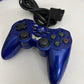 Fuijiwork PS2 PlayStation Controller Turbo Function Precise Analog Control Blue