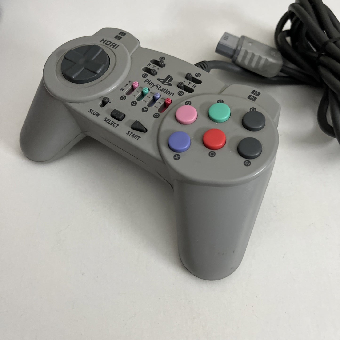 Hori Fighting Commander 10B PlayStation PS1 PS2 Controller Auto Fire HPS-09