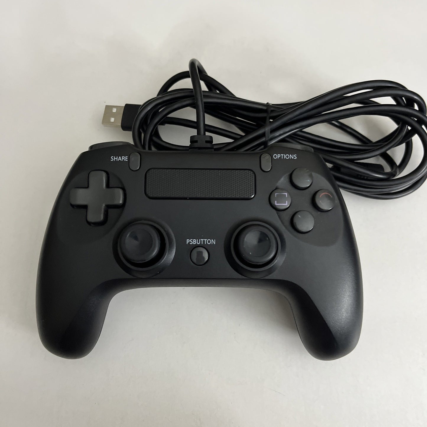 Cyber Gadget PS4 PlayStation Controller Black USB Wired CY-NSP4WCL